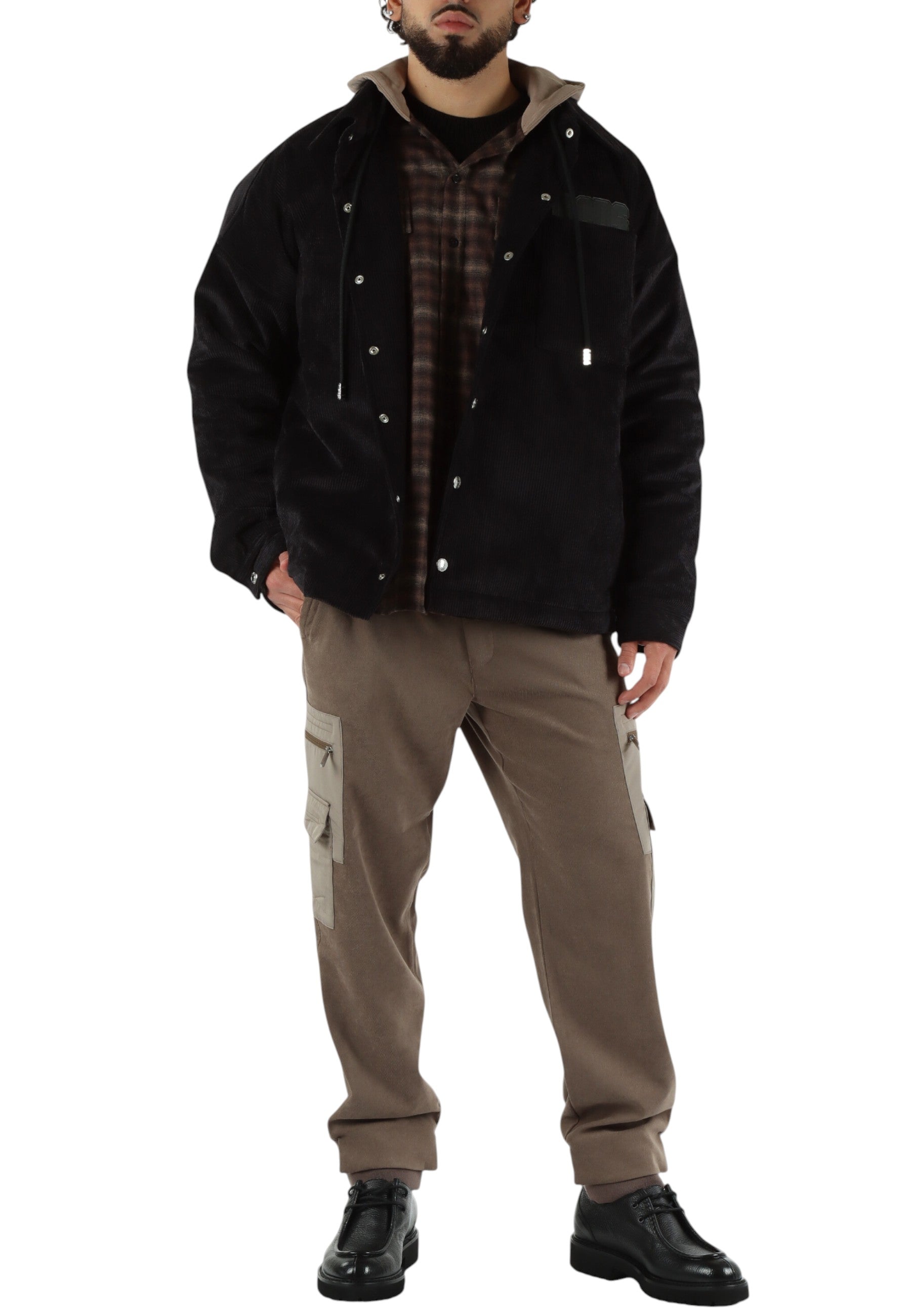 Giacca Leggera Uomo Gcds  Corduroy B2CM2410TR1