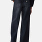 Jeans Wide Leg Donna Liu Jo A Vita Alta Con Cintura Borchiata Candy Belt UF6186D0370