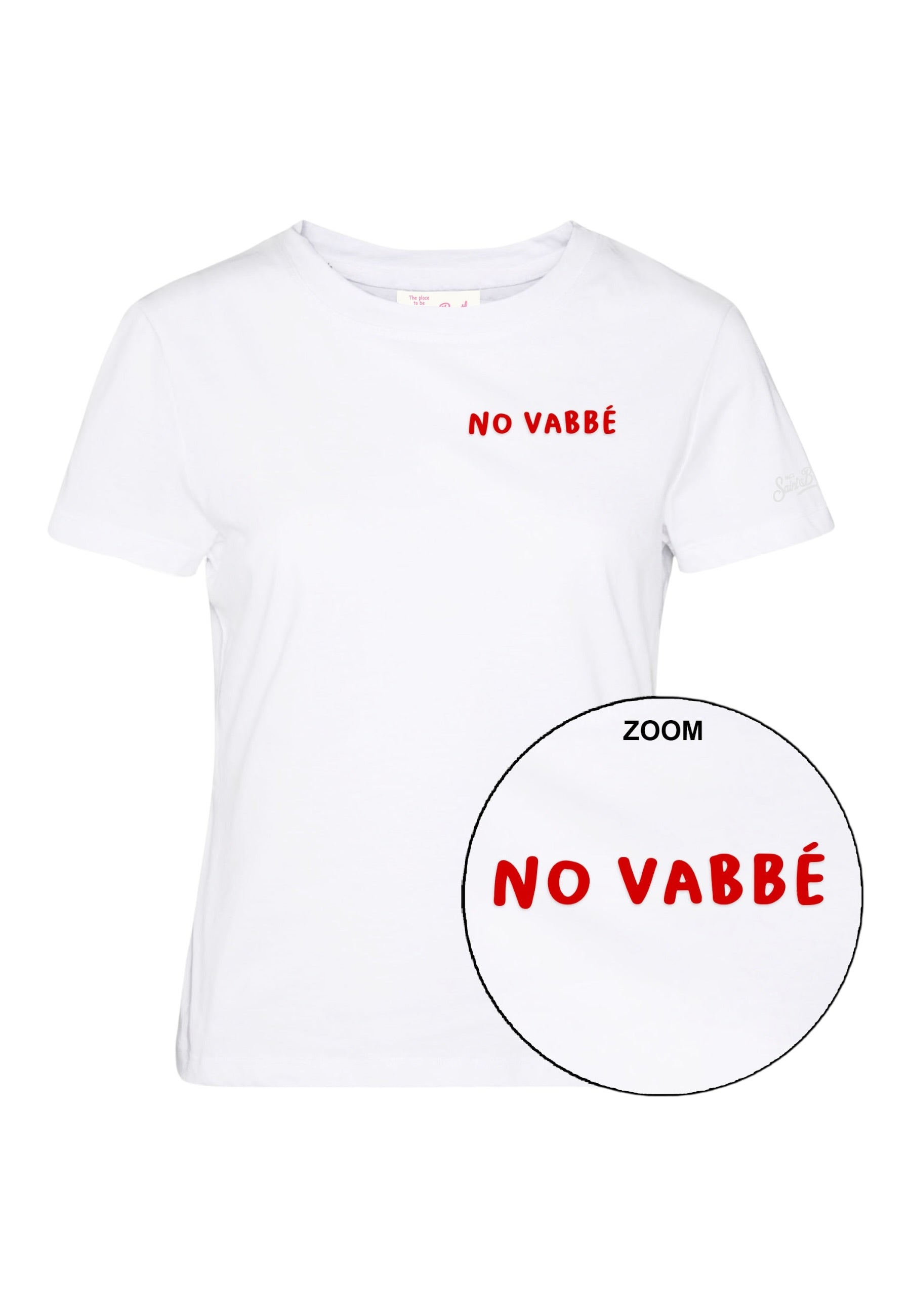 T-Shirt Manica Corta Donna Mc2 Saint Barth No Vabbe Emb Emilie EMI0001