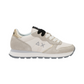 Sneakers Basse Donna Sun68 Stile Running, Nylon E Suede, Dettagli Laminati Ally Silver Gold Z46202