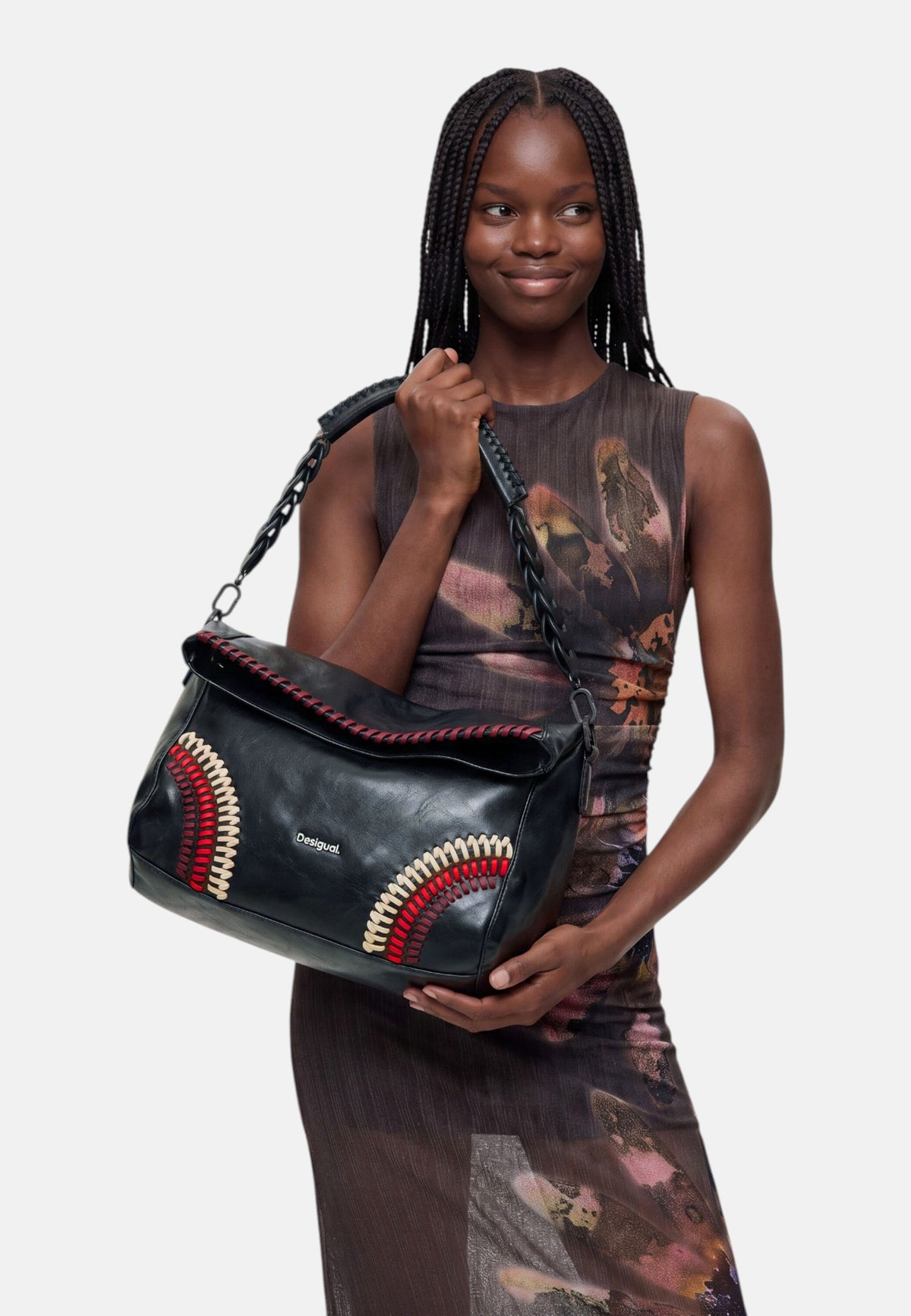 Borsa A Mano Donna Desigual Effetto pelle, Portabilit� a spalla Sonique Loverty 26WAXP96