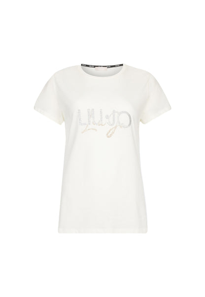 T-Shirt Manica Corta Donna Liu Jo  Liujo Double TF5287JS923