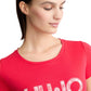 T-Shirt Manica Corta Donna Liu Jo  Pink Palm