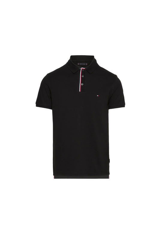 Polo Manica Corta Uomo Tommy Hilfiger  1985 Rwb Tipped Slim MW0MW30750