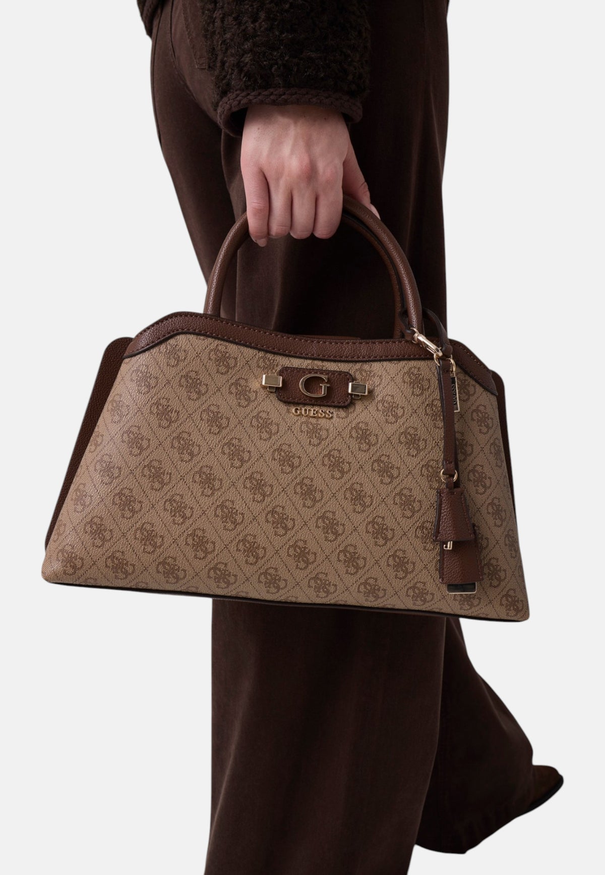 Borsa A Mano Donna Guess Girlfriend Satchel Lindsey HWSG9749060