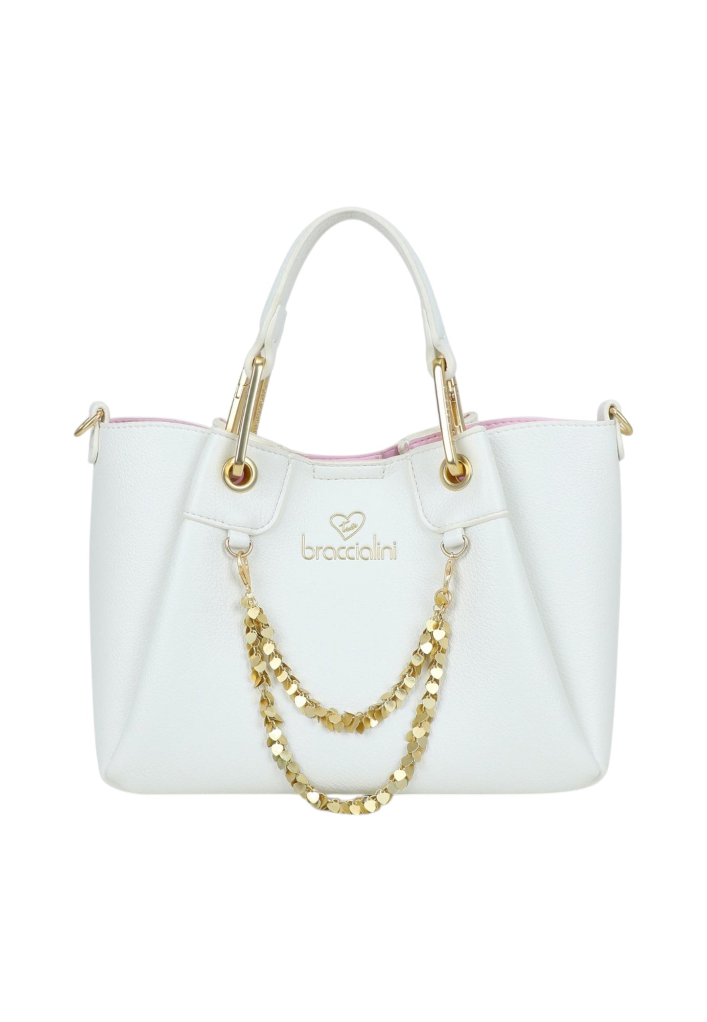 Borsa A Mano Donna Braccialini Small Con Doppio Manico Con Tracolla Amy B18810YY