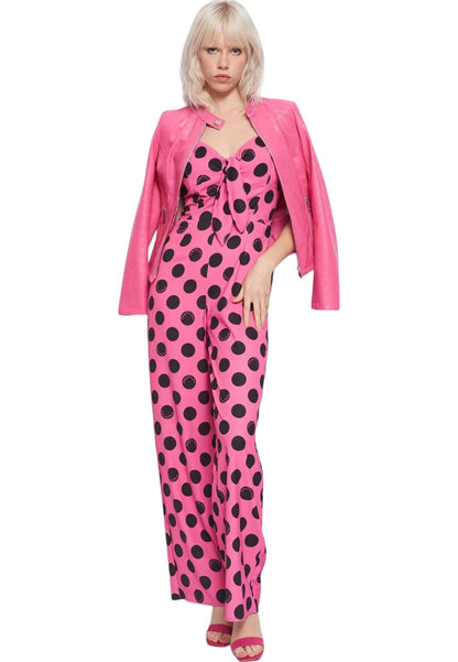 Tuta Jumpsuit Senza Maniche Donna Denny Rose Lunga  311ND25009