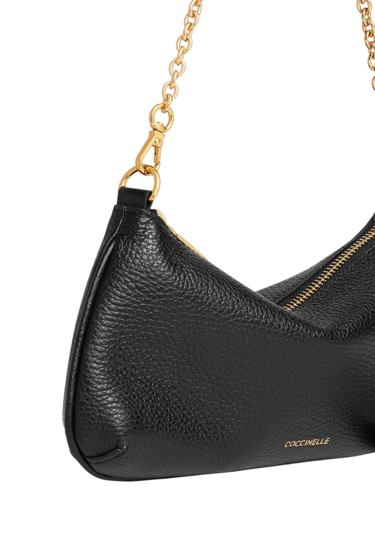 Borsa A Tracolla Donna Coccinelle Mini Bag, Pelle con grana, Con catena C-Me Chain E5VG5520101