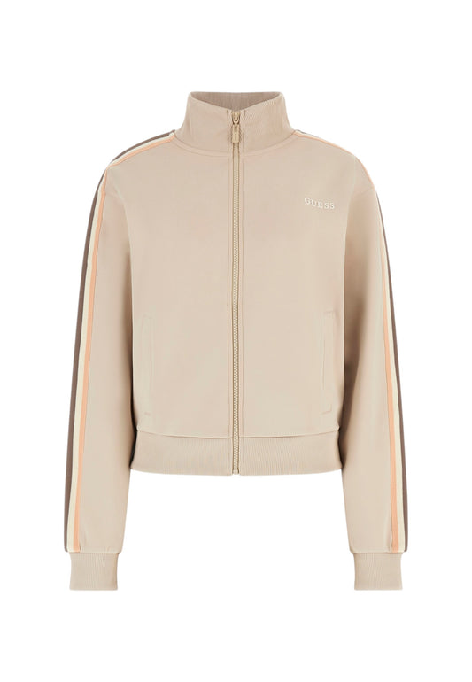 Felpa Con Zip Donna Guess  Yarrow V5GQ18KCRU2