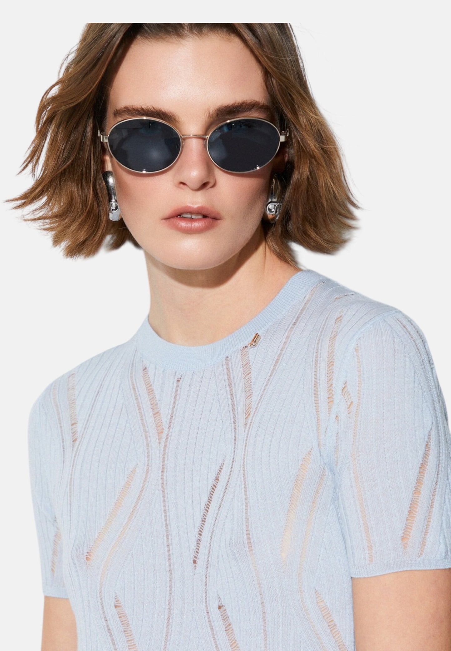 Top  Donna Liu Jo In Maglia  CA6196MA77Q