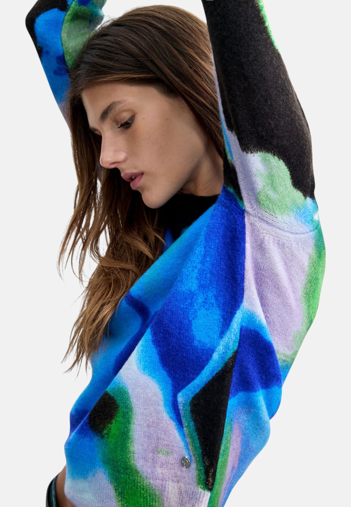 Maglione  Donna Desigual  Jers Clouds Lacroix 26WWJF03