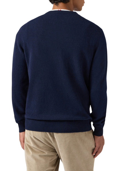 Maglione A Girocollo Uomo Mc2 Saint Barth  Regent Merino REGE013