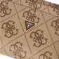 Portafoglio Con Portacarte Uomo Guess Bifold Top Zip Milano SMMALOLEA03