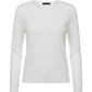 Maglione A Girocollo Donna White Wise   ESS104