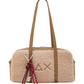 Borsa A Spalla Donna Sun68 Case Bag, Doppio Manico, Tracolla Regolabile, Chiusura Con Zip, Charm Logato Teddy Y46226