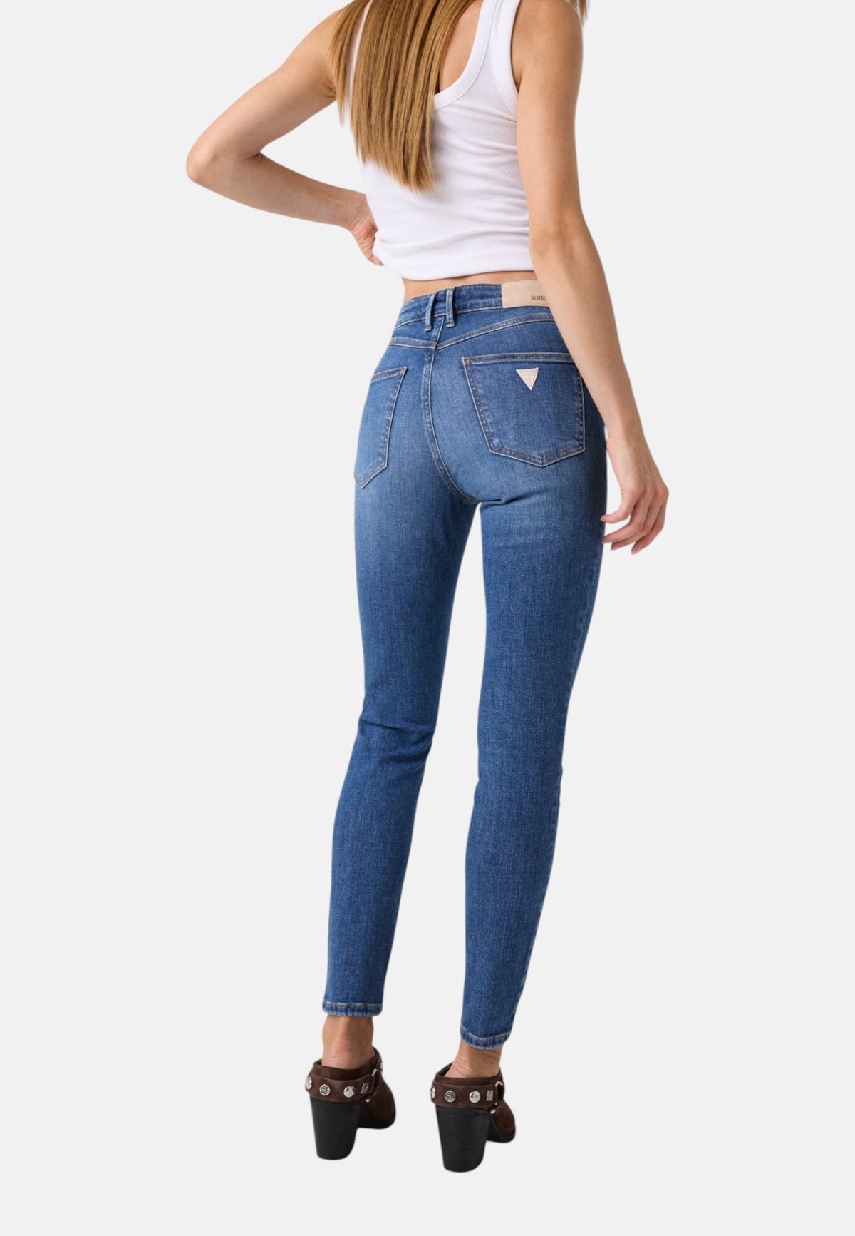 Jeans Skinny Fit Donna Guess  1981 W6YA46D1538