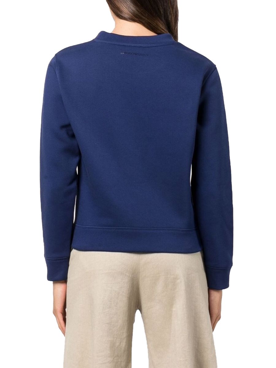 Felpa A Girocollo Donna Emporio Armani   6K2M7R2JRGZ