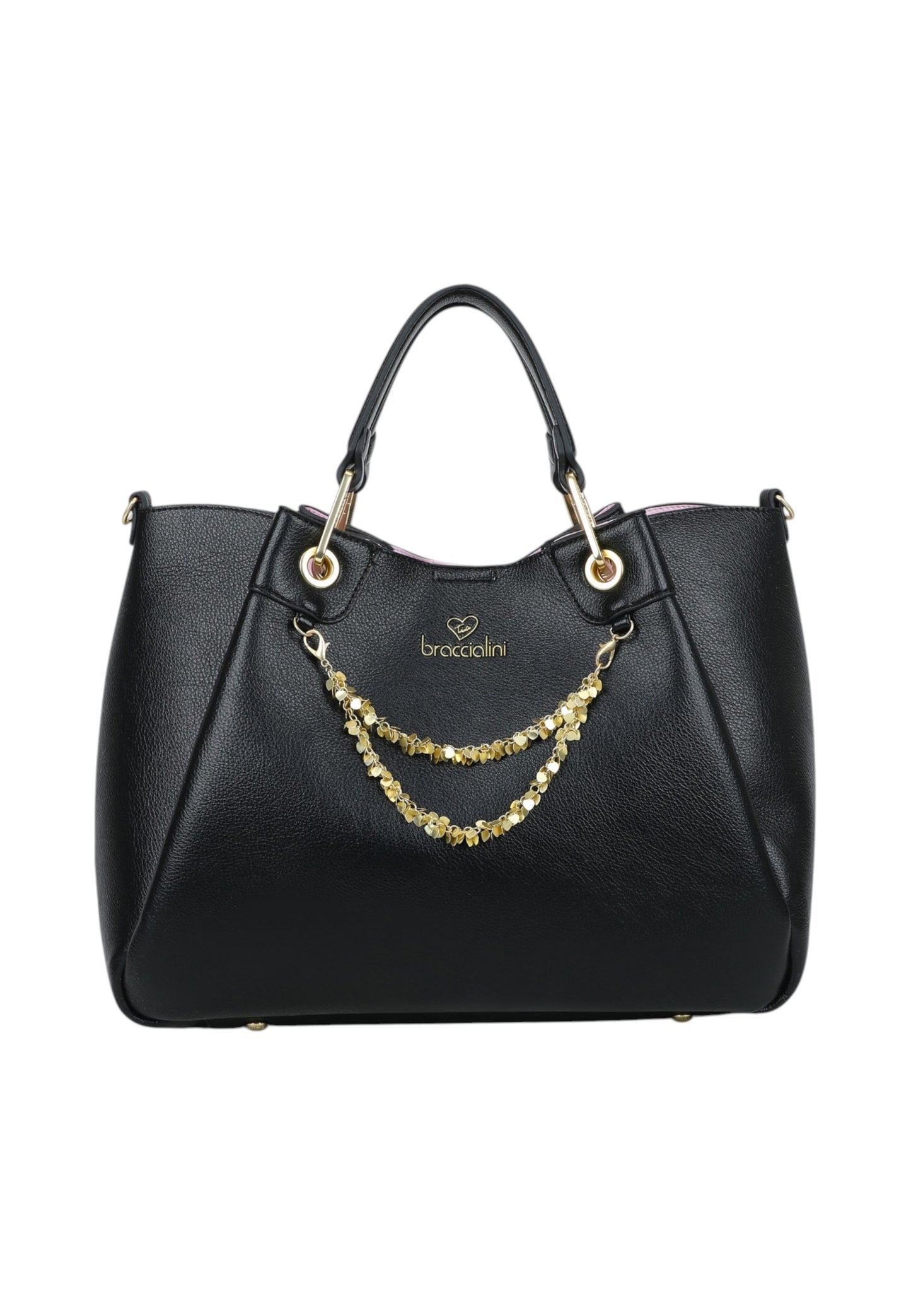 Borsa A Mano Donna Braccialini Large Con Doppio Manico Con Tracolla Amy B18812YY