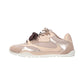 Sneakers Basse Donna Pinko In Pelle Di Vitello/Mesh/Camoscio Bovino Con Lacci Doppi, Cristallo E Charm Yulia 01 SS0185P020