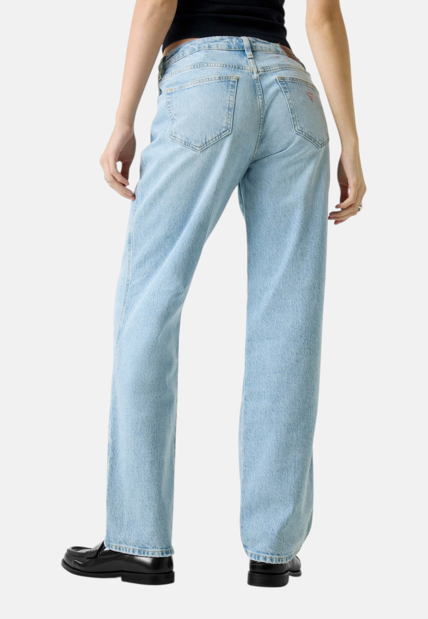 Jeans Straight Leg Donna Guess Marble Vintage Gj Boyfriend W6RA0ID5M5D
