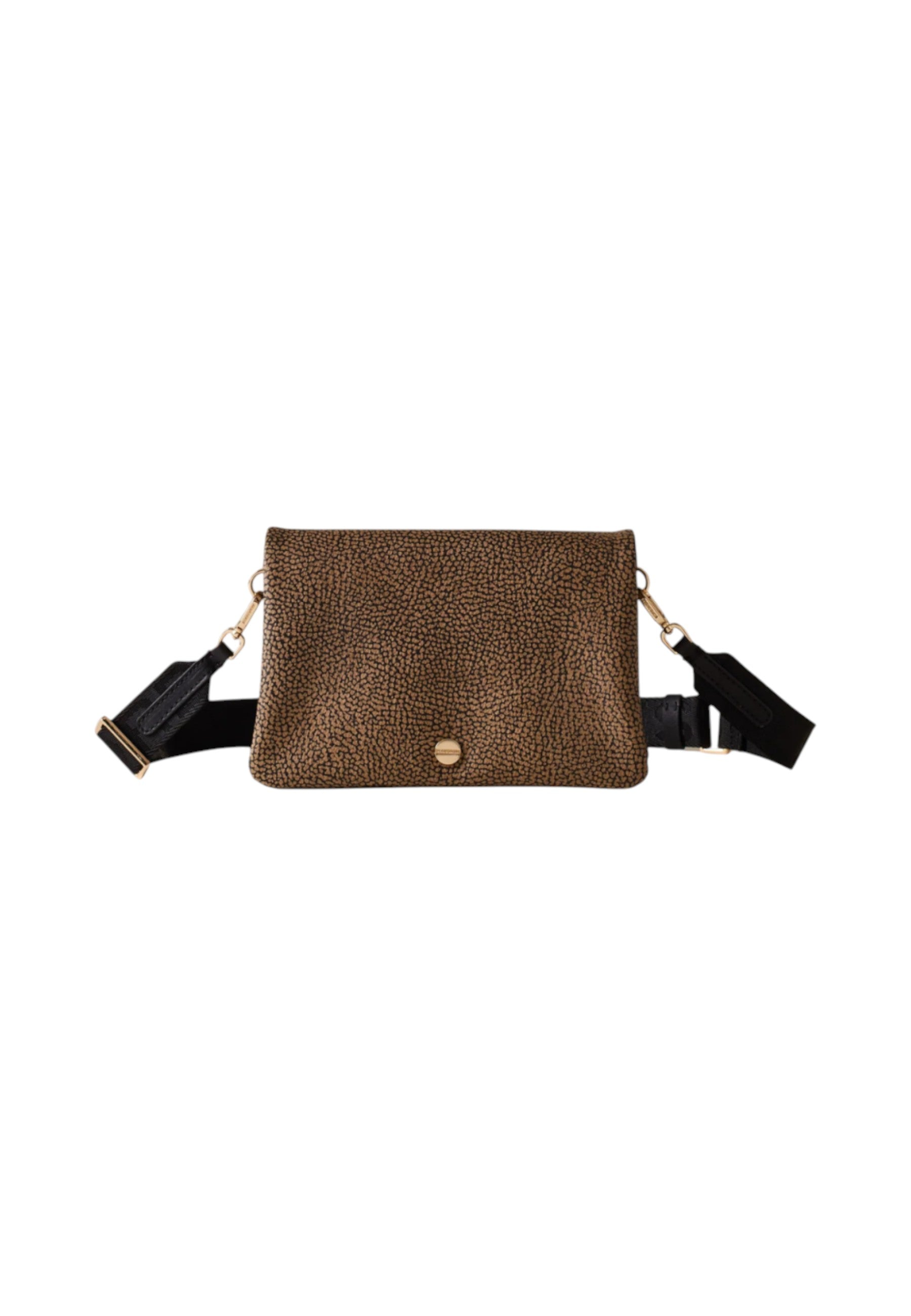 Borsa A Tracolla Donna Borbonese Mini Porta Telefono Vite Coated Op 9202350193