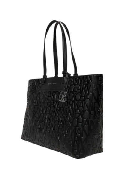 Borsa A Spalla Donna Armani Exchange Shopper Con Logo Allover  XW001482AF15774