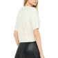 Maglia A Girocollo Donna Liu Jo A Trecce Manica 3/4  CF5214MA75Q