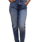 Jeans  Donna Gas Super Str.Dark Blue 10,80 Oz 90'S Mom 355979021121