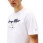 T-Shirt Manica Corta Uomo Tommy Hilfiger  Script Logo