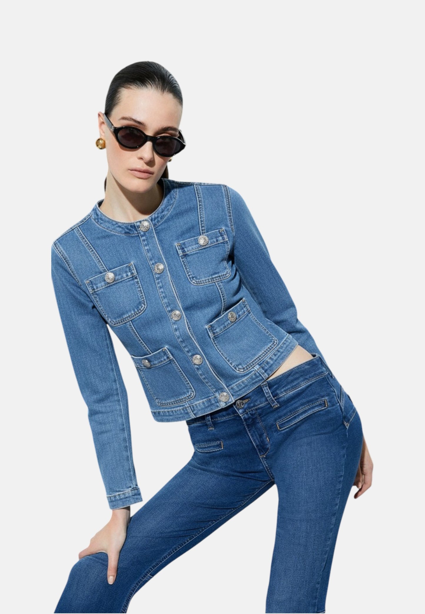 Giacca Jeans Donna Liu Jo  Button UA6260D0275