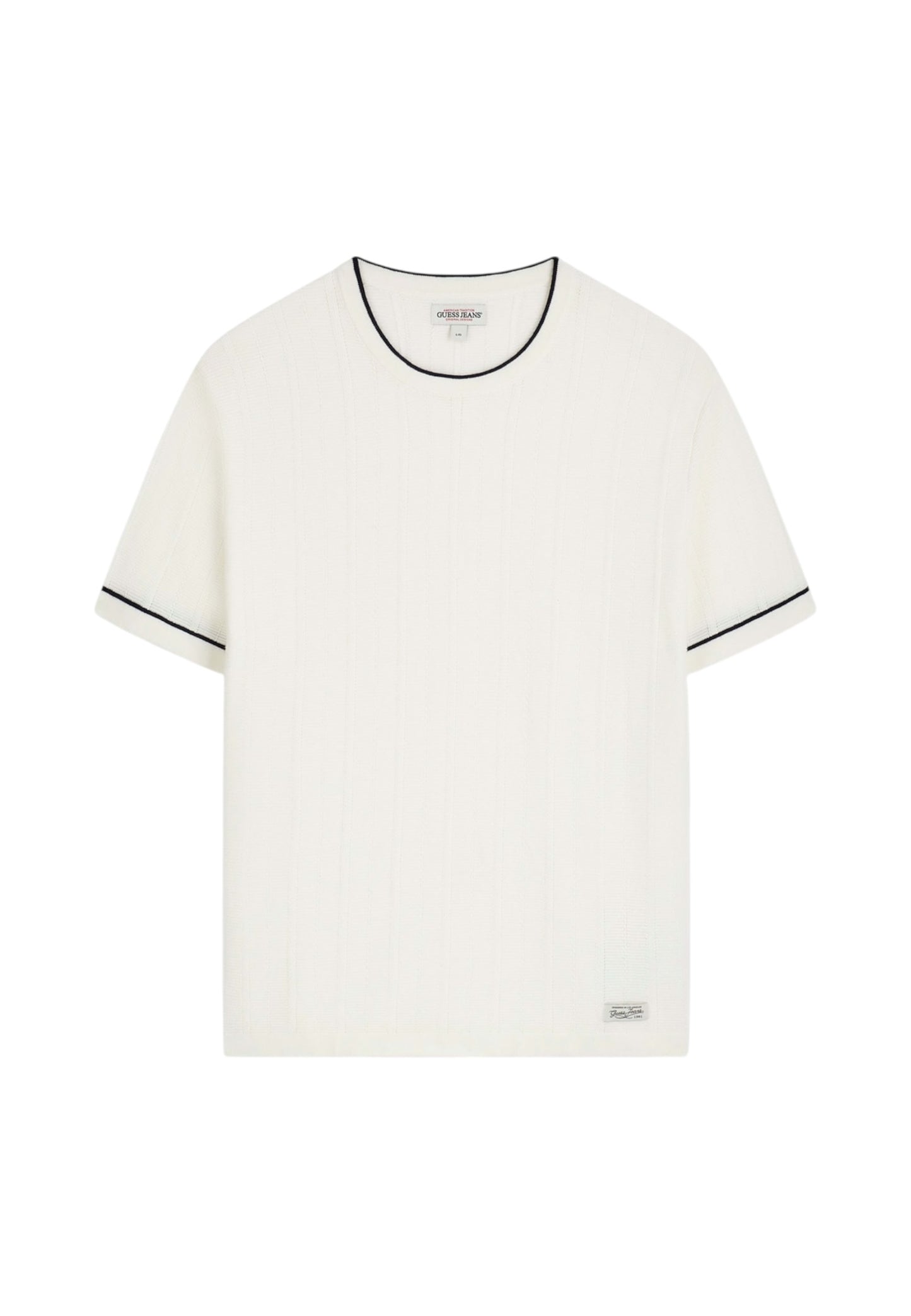 Maglia A Girocollo Uomo Guess Manica Corta Gj Stitched M6GR00Z4511