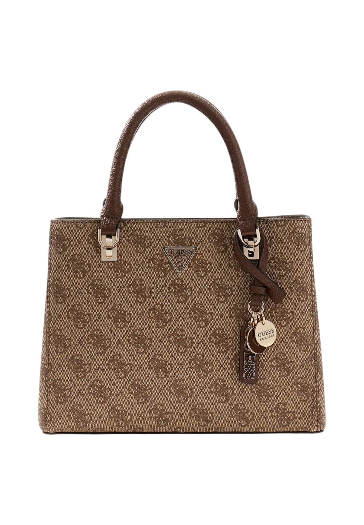 Borsa A Mano Donna Guess Small Multi Comp Satchel Noelle Ii HWBG9672050