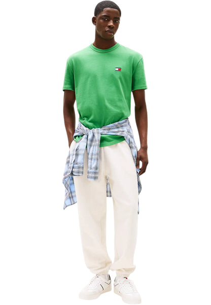 T-Shirt Manica Corta Uomo Tommy Jeans  Tjm Reg Badge Ex