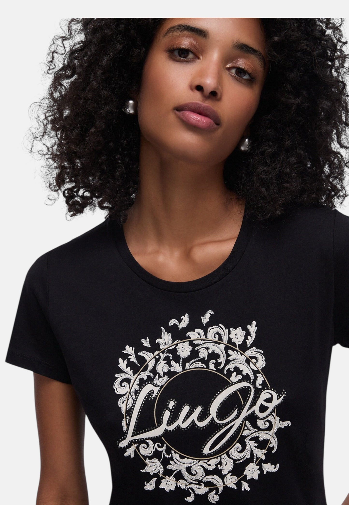 T-Shirt Manica Corta Donna Liu Jo Liujo Arab Eco Line WA6493JS923