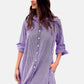 Vestito Corto Donna Iconique Chemiser Manica 3/4 Romina IC26-031