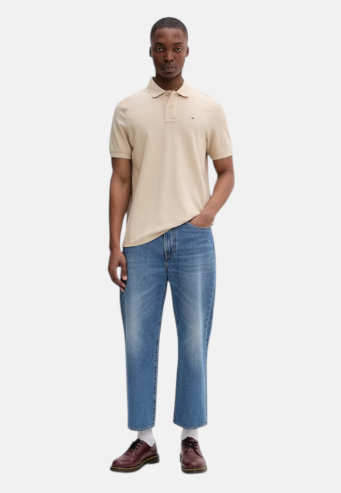 Polo Manica Corta Uomo Tommy Jeans  Tjm Reg Ess Polo Ex DM0DM22711