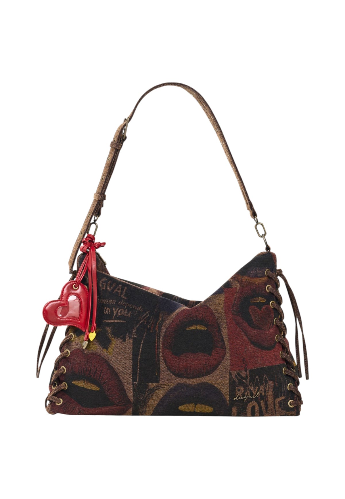 Borsa A Spalla Donna Desigual  Bag Graffiatto Leiria 26WAXD15