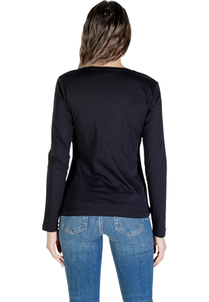 T-Shirt Manica lunga Donna Liu Jo  Faded Liujo Silver UF5283JS923