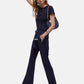 Pantaloni Flare Fit Donna Liu Jo In Punto Milano Eco Line TA6024JS182