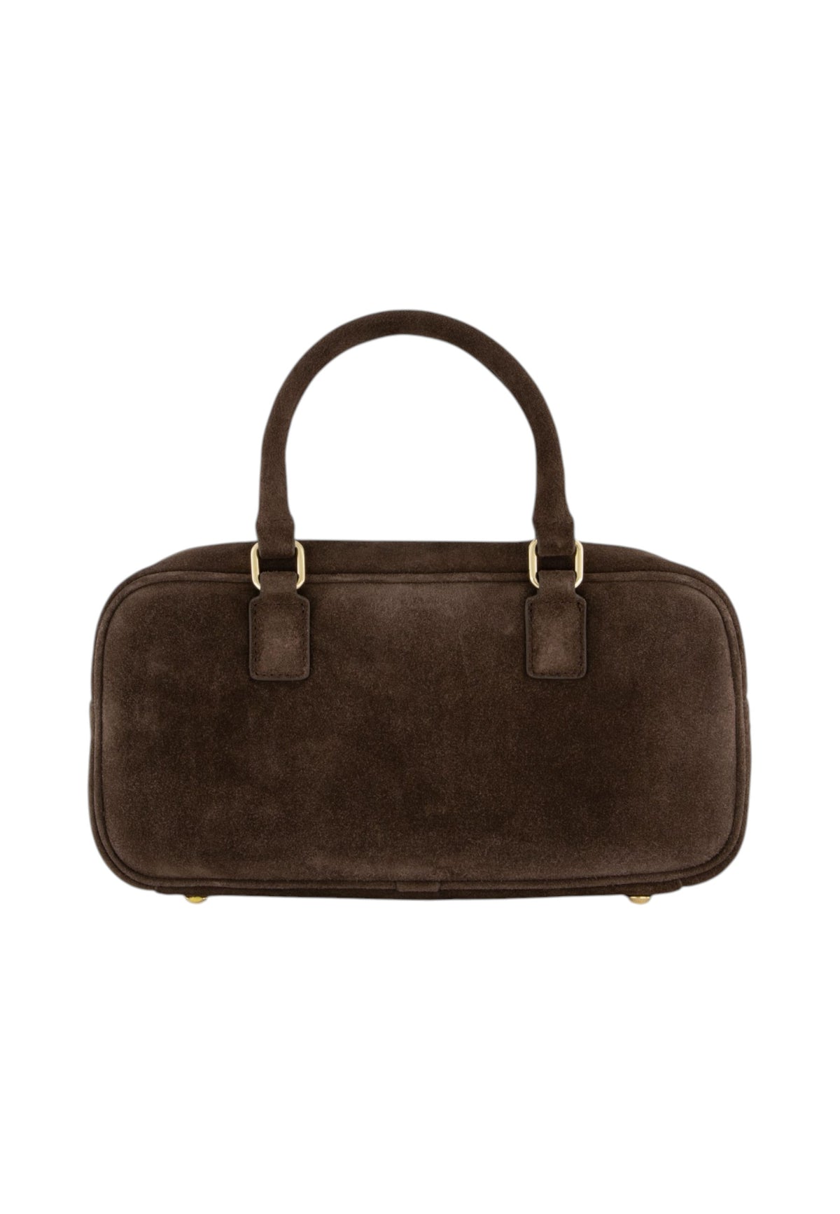 Borsa A Mano Donna Braccialini A Bauletto, Doppio con tracolla removibile e regolabile, Chiusura con zip, Due tasche interne, una con zip e una aperta, Finitura effetto camoscio, Dimensioni: 27.5 x 9.5 x 13 Cm Sara B19370PP