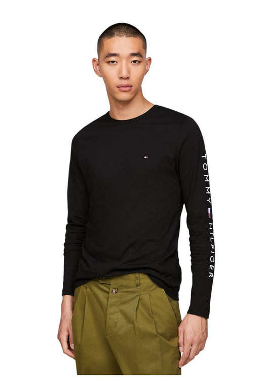 T-Shirt Manica lunga Uomo Tommy Hilfiger  Tommy Logo MW0MW09096