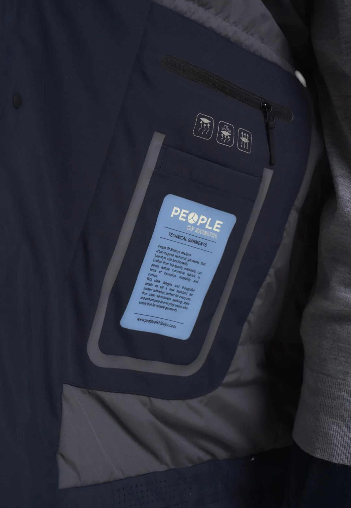 Cappotto Trench Uomo People Of Shibuya Impermeabile Con Cappuccio Takuya TAKUYAPM773