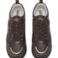Sneakers Basse Donna Liu Jo Con Platform, Stampa Monogram E Inserti Effetto Saffiano Liu Jo Maxi Wonder 01 BF6001EX339