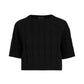 Maglia A Girocollo Donna Liu Jo A Trecce Manica 3/4  CF5214MA75Q