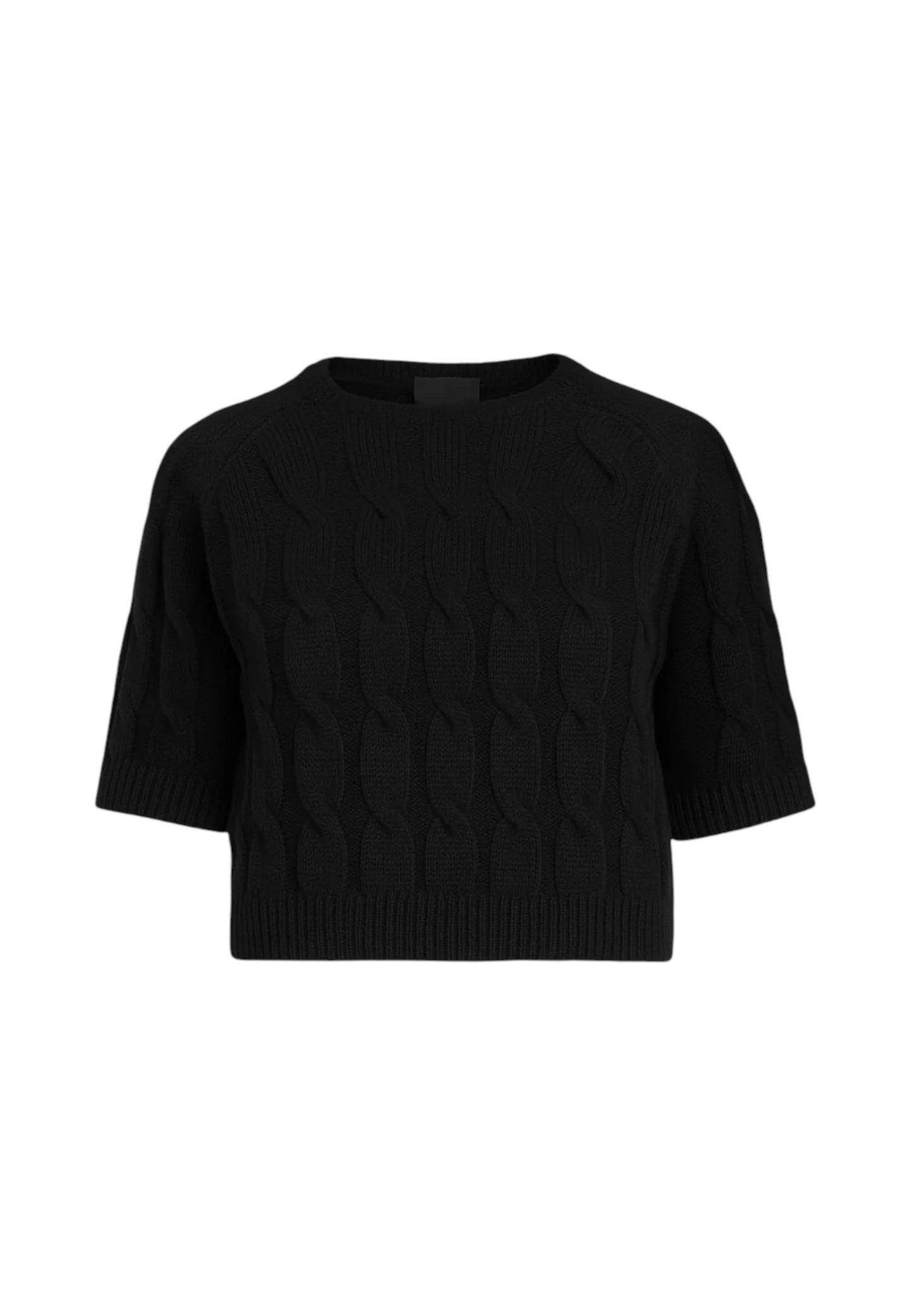 Maglia A Girocollo Donna Liu Jo A Trecce Manica 3/4  CF5214MA75Q