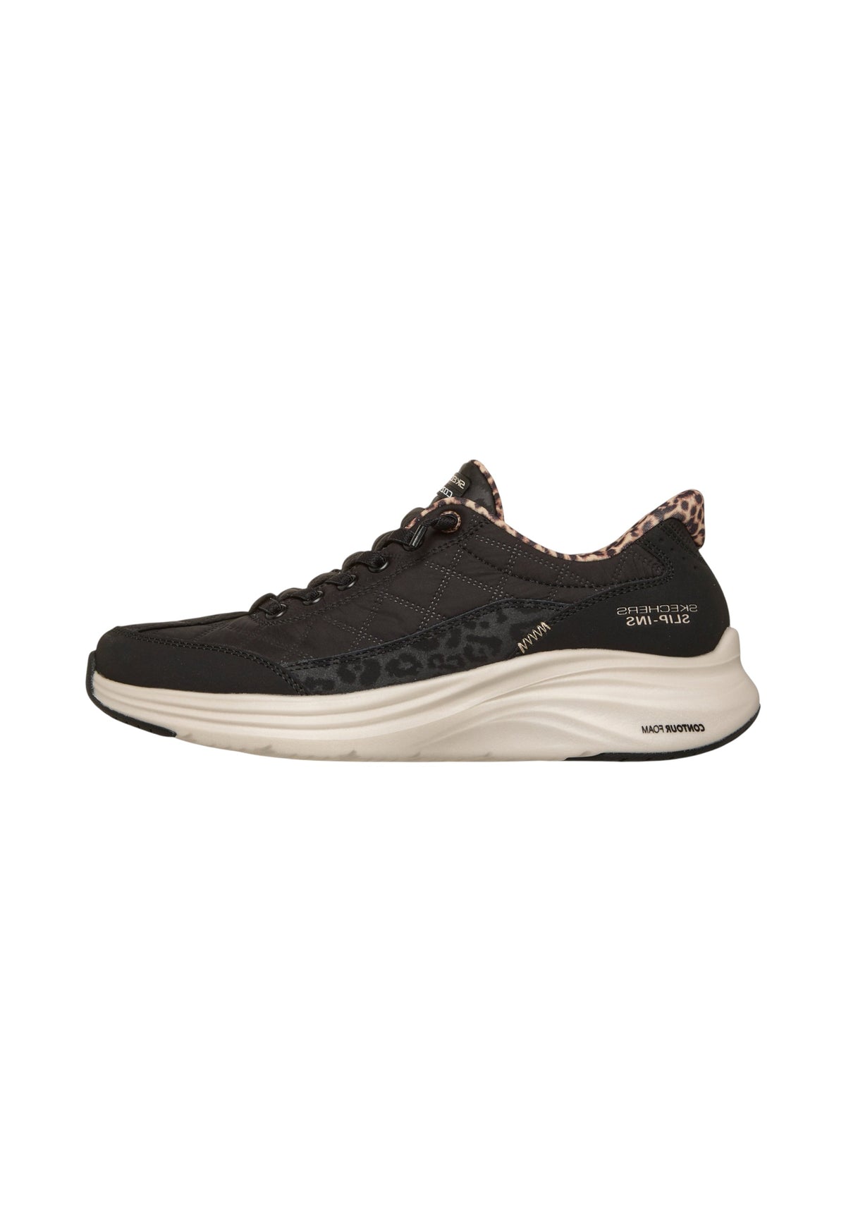 Sneakers Basse Donna Skechers Slip-ins, Contour Foam, Air-Cooled Memory Foam Contour Foam-Leopard Dream 150419