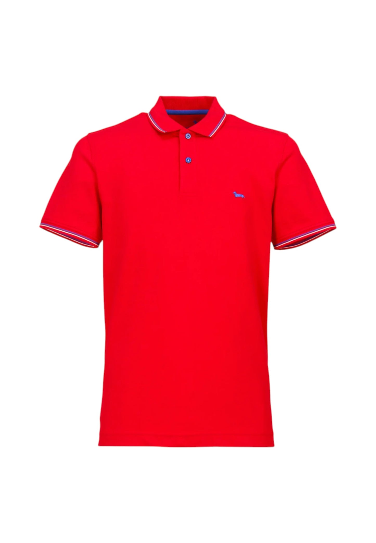 Polo Manica Corta Uomo Harmont & Blaine Con Orli E Righini A Contrasto  LNQ032020862