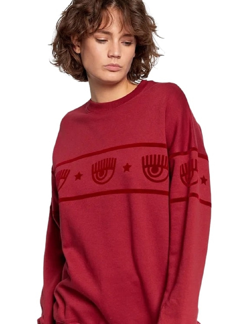 Felpa A Girocollo Donna Chiara Ferragni   73CBIT12CFT07