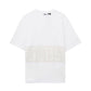 T-Shirt Manica Corta Uomo Gcds Oversize Fit Band Logo Tonal Loose Z0MLQC109J101