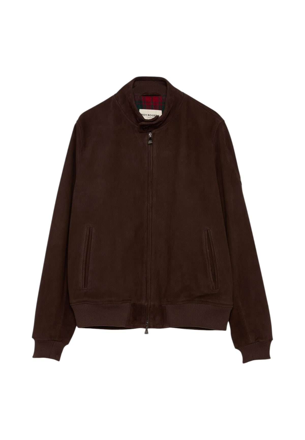 Giacca In Pelle Uomo Roy Roger's Pelle scamosciata, interno in lana, bordi elasticizzati New Barracuda RRU90071CT99XXXX